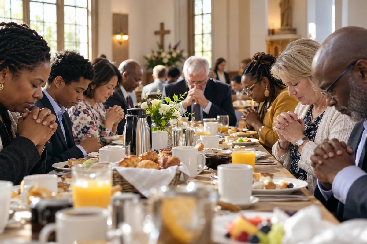 The Annual Prayer Breakfast gathering