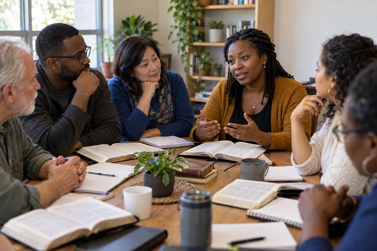 A School of Prayer teaching session